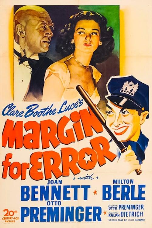 Margin for Error poster