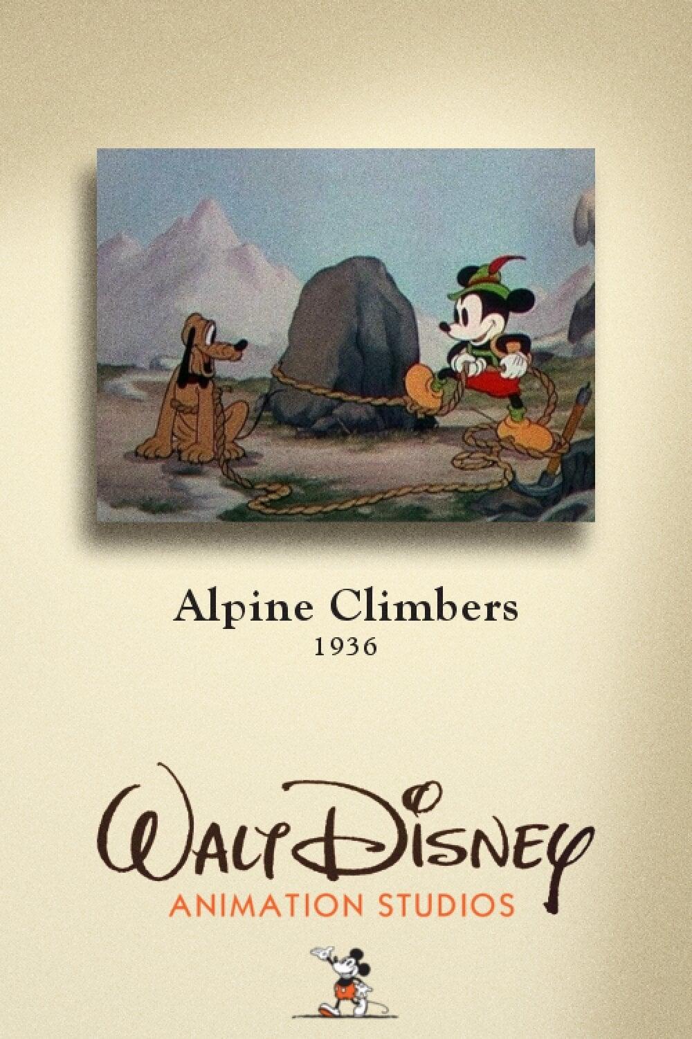 Alpine Climbers poster