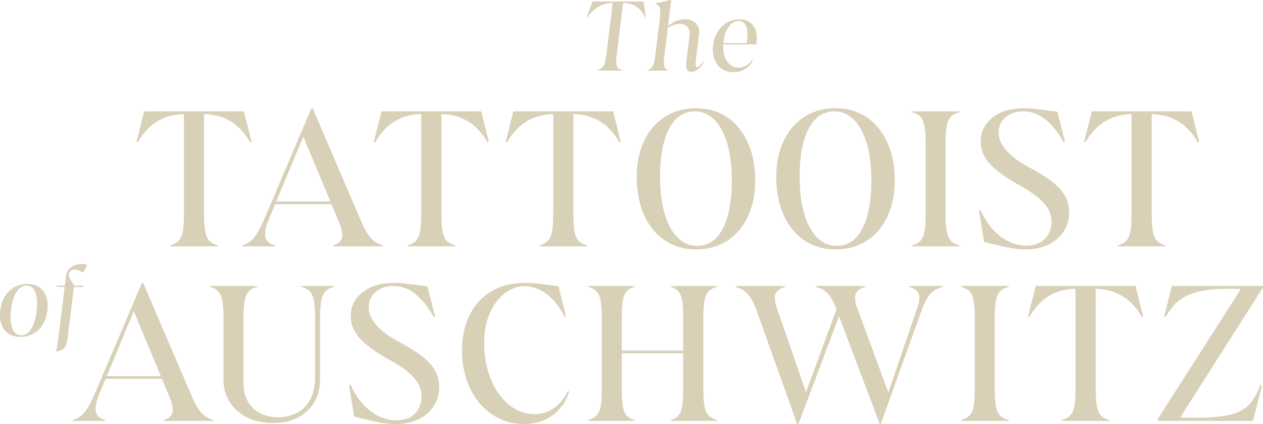 The Tattooist of Auschwitz logo