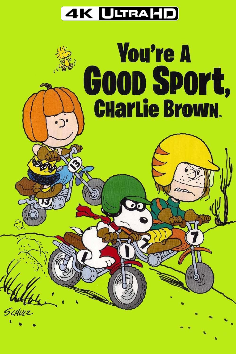 You're a Good Sport, Charlie Brown poster