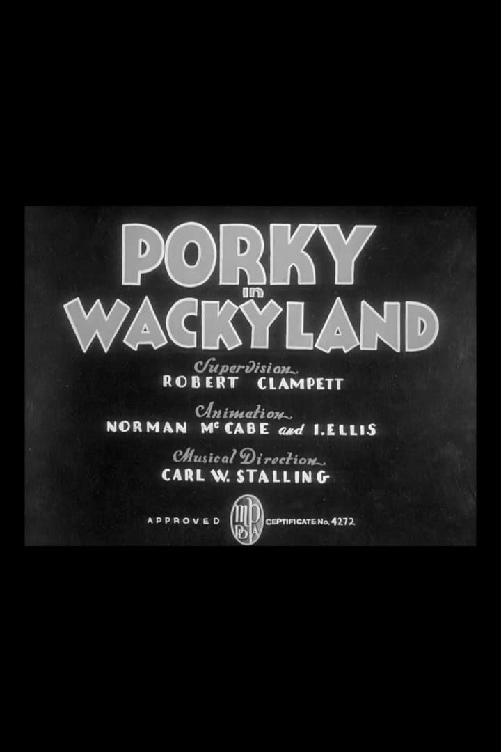 Porky in Wackyland poster