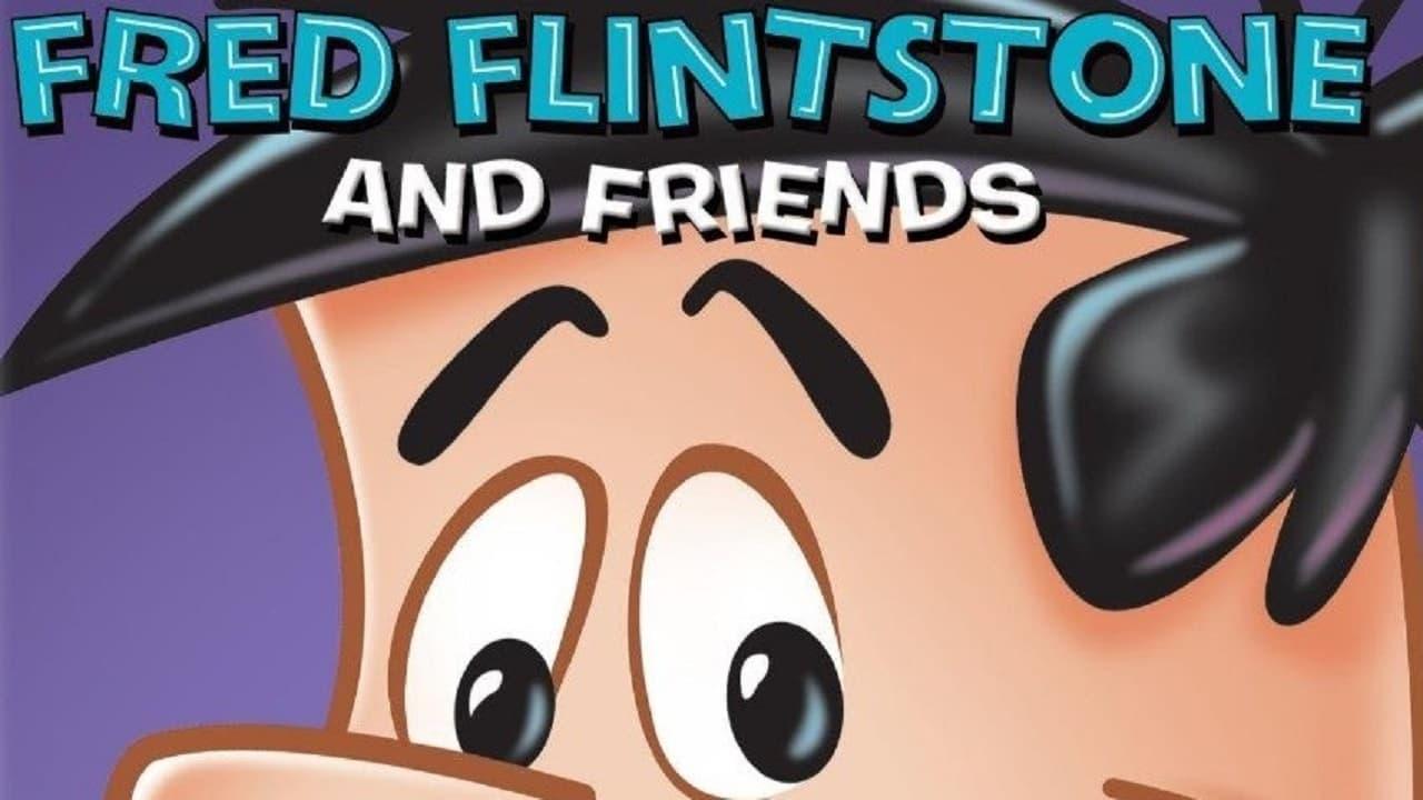 Fred Flintstone and Friends backdrop