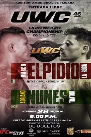 UWC 46: Nunes vs. Elpidio poster