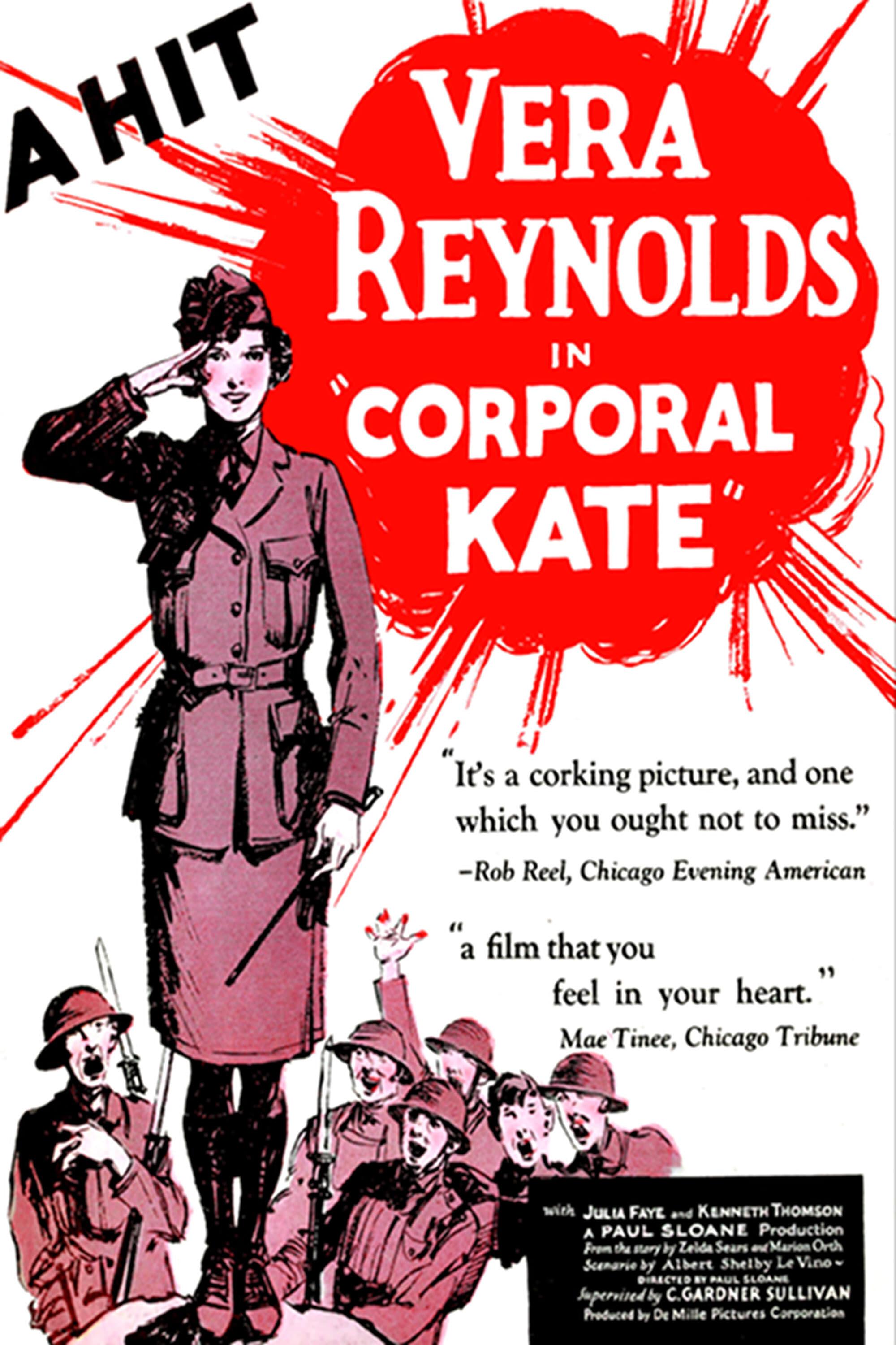 Corporal Kate poster