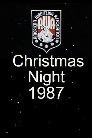 AWA Christmas Night 1987 poster