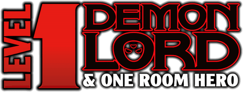 Level 1 Demon Lord & One Room Hero logo