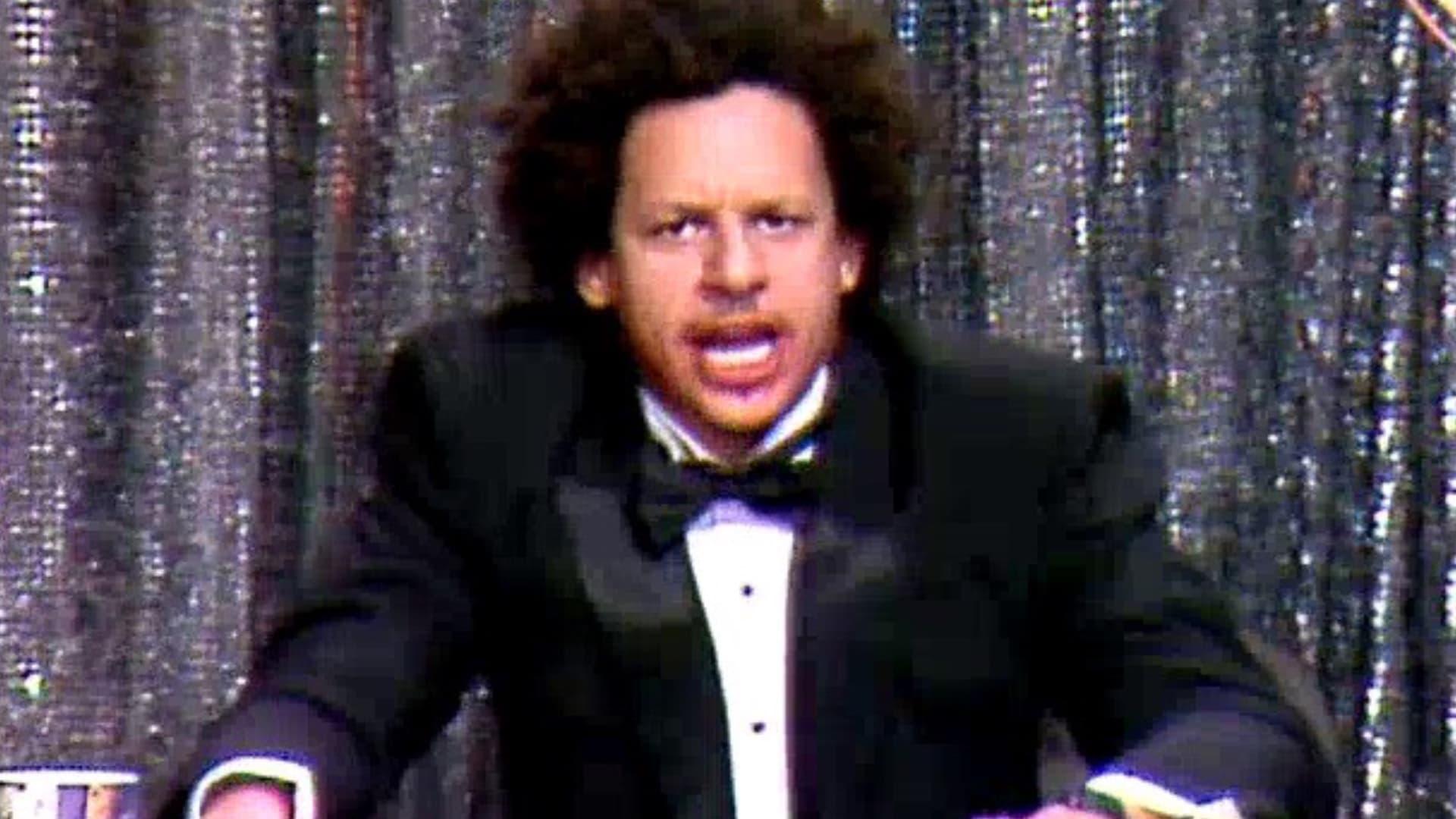 The Eric Andre New Year's Eve Spooktacular backdrop