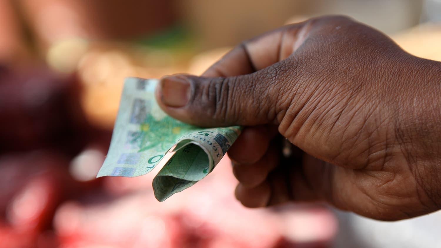 Money, Freedom, a Story of CFA Franc backdrop