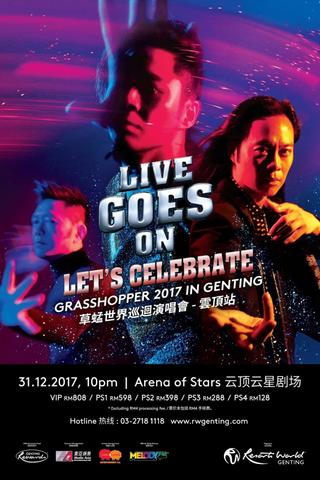 Live Goes On Grasshopper Concert 2017 poster