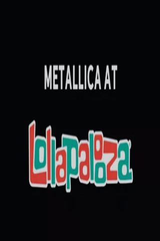 Metallica at Lollapalooza 2022 poster