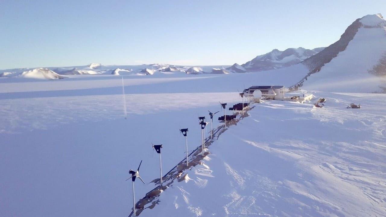 Guardians of the Antarctic backdrop