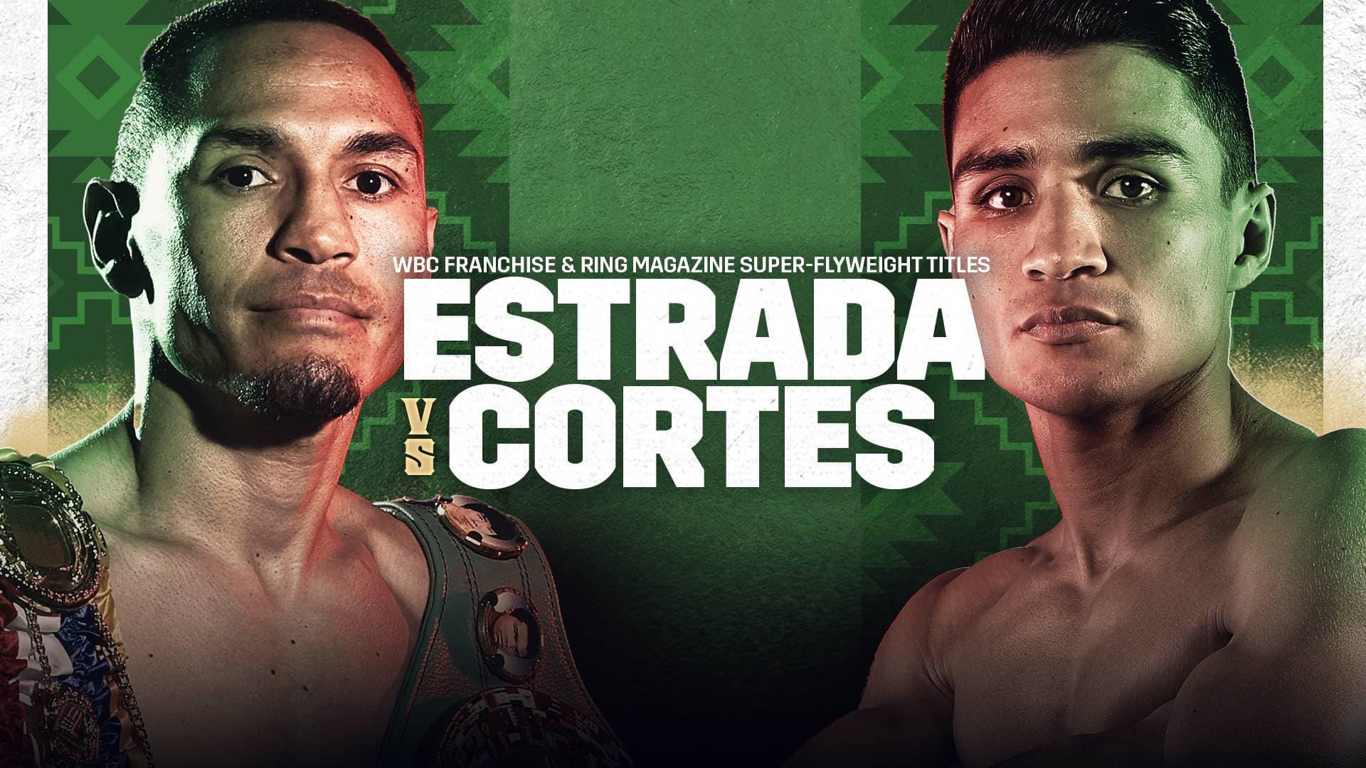 Juan Francisco Estrada vs. Argi Cortes backdrop