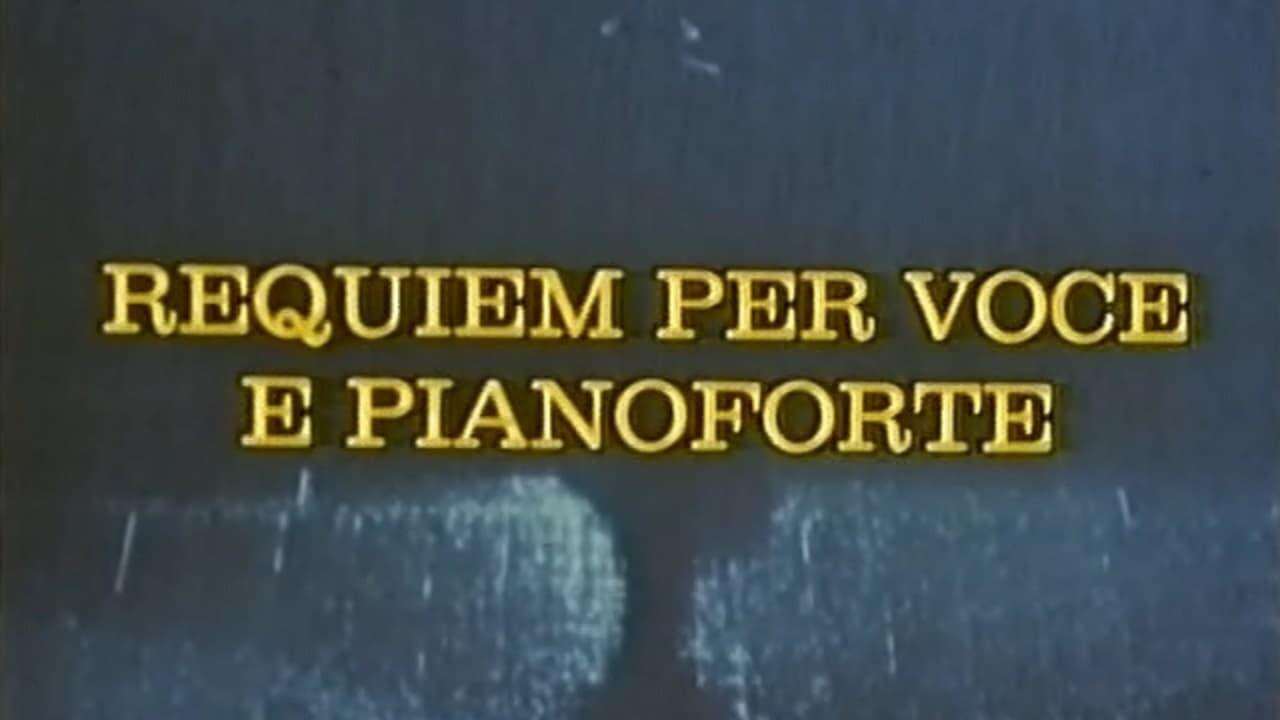 Requiem per voce e pianoforte backdrop