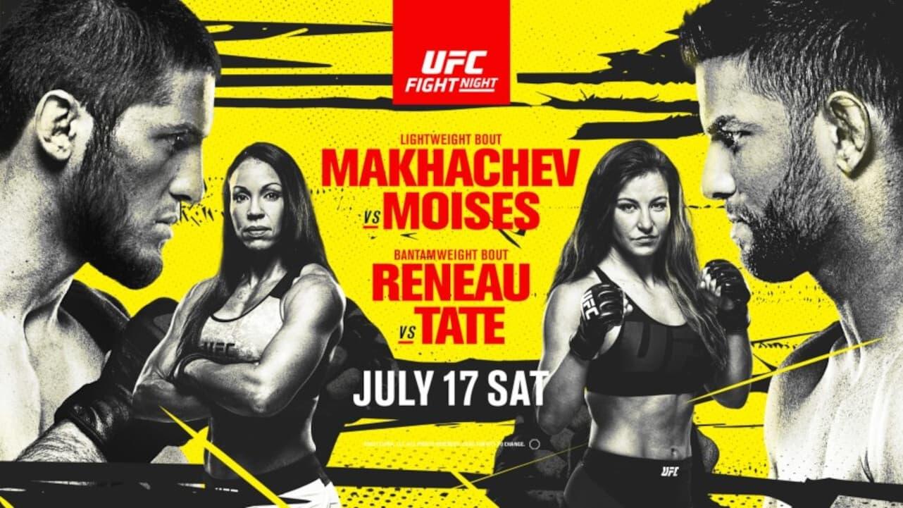 UFC on ESPN 26: Makhachev vs. Moises backdrop