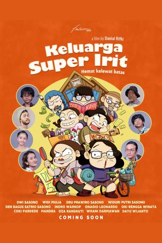 Keluarga Super Irit poster