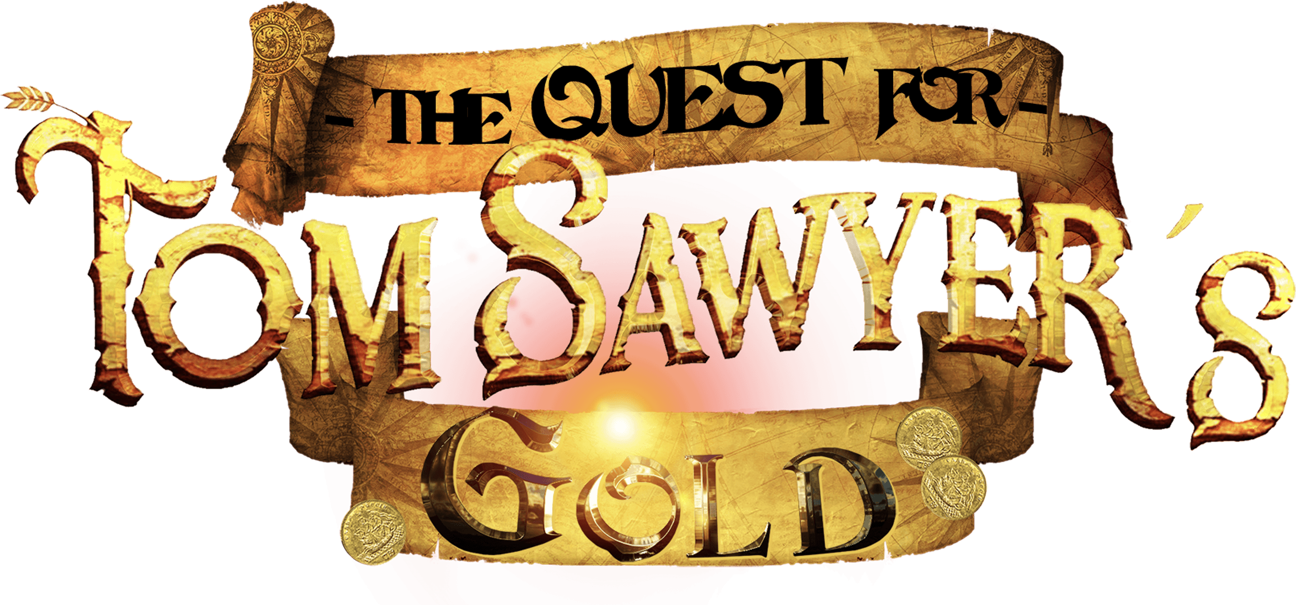 The Quest for Tom Sawyer's Gold logo