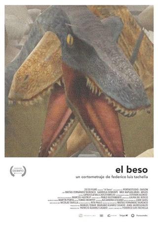 El beso poster