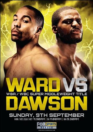Ward vs Dawson poster
