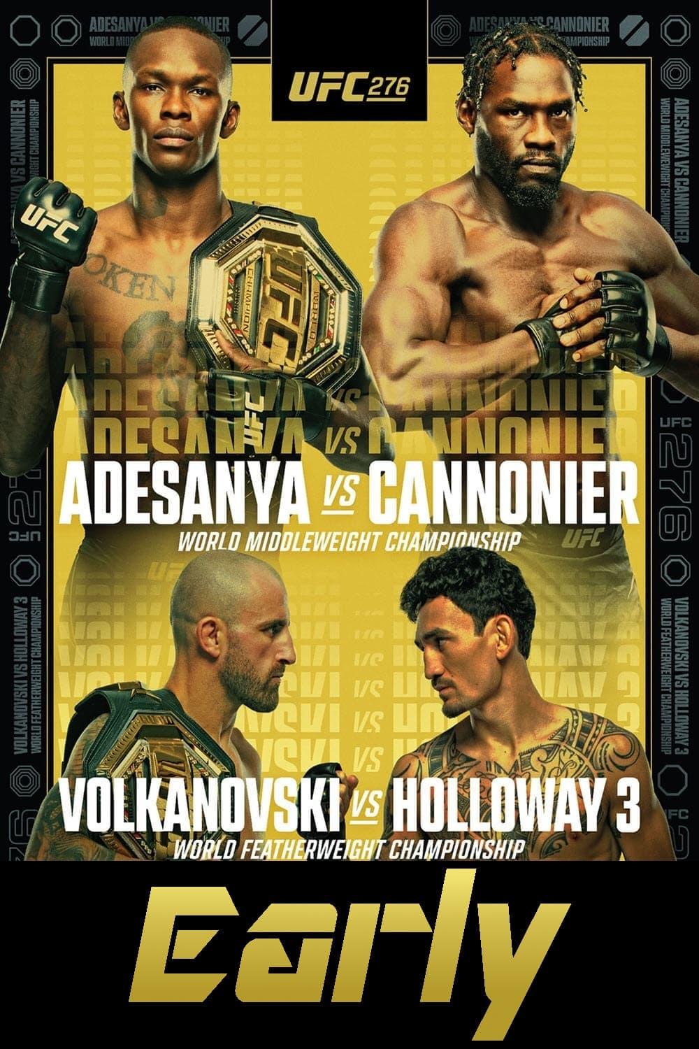 UFC 276: Adesanya vs. Cannonier poster