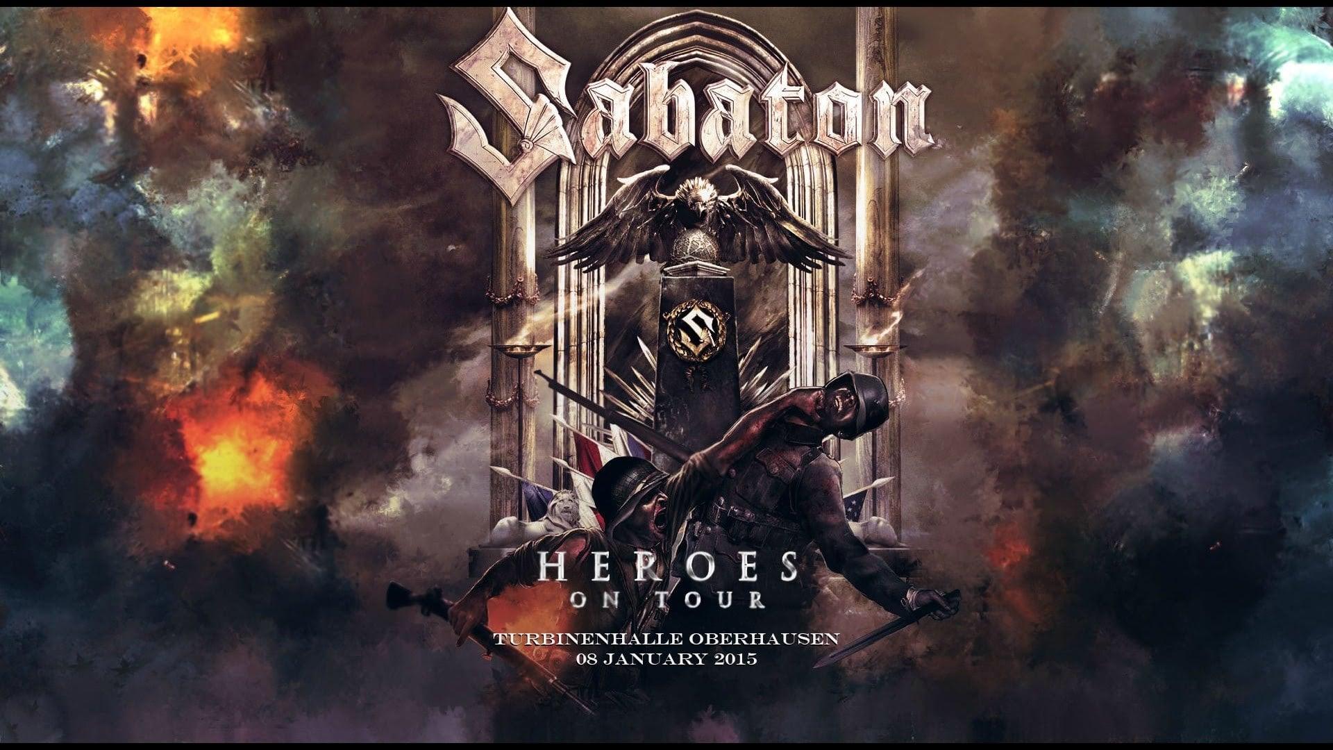 Sabaton - Heroes on tour backdrop