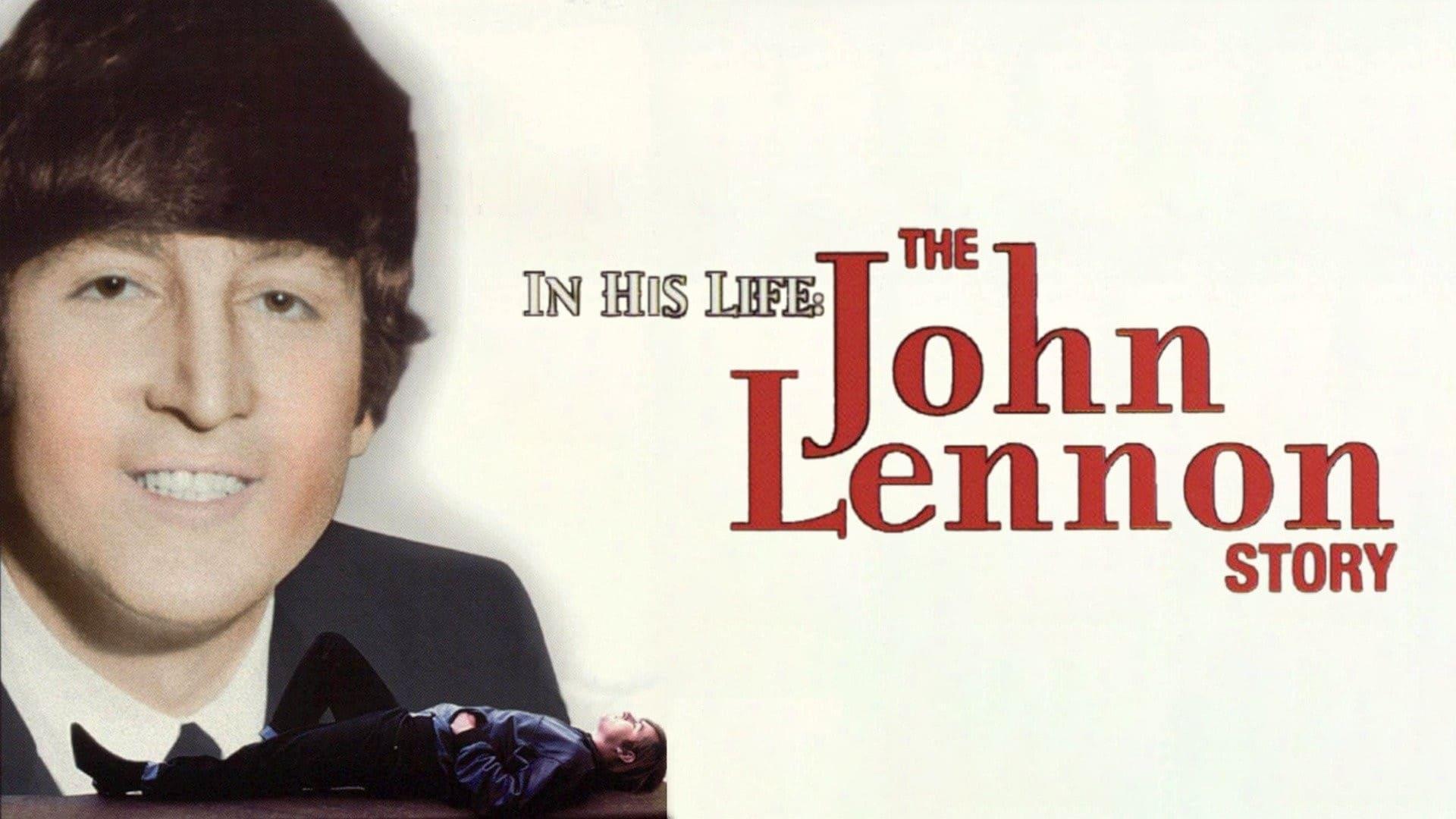 In His Life: The John Lennon Story backdrop