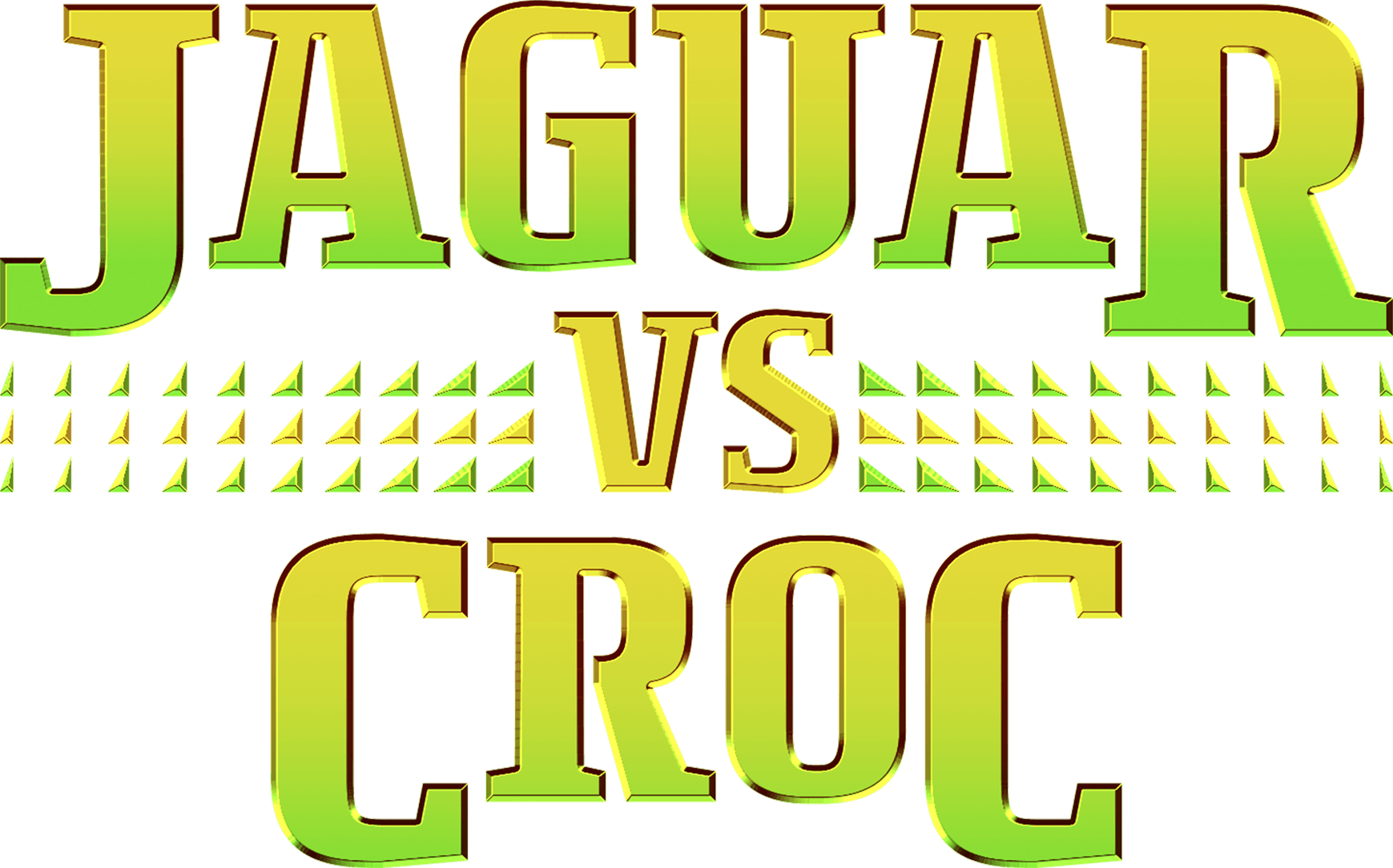 Jaguar vs. Croc logo