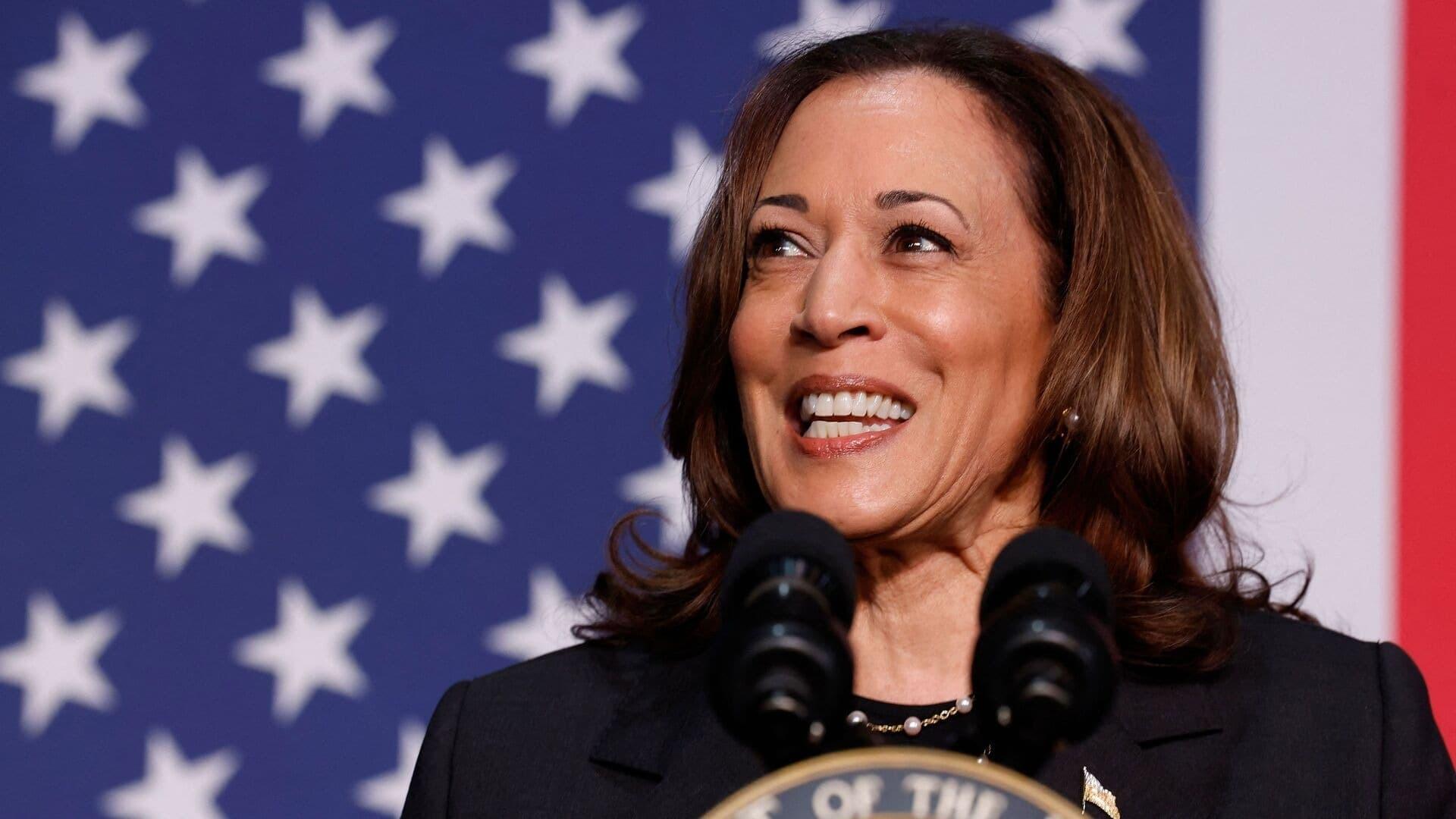 Kamala Harris: USAs neste president? backdrop