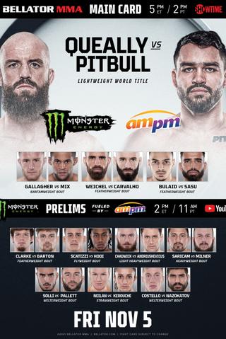 Bellator 270: Queally vs. Pitbull 2 poster