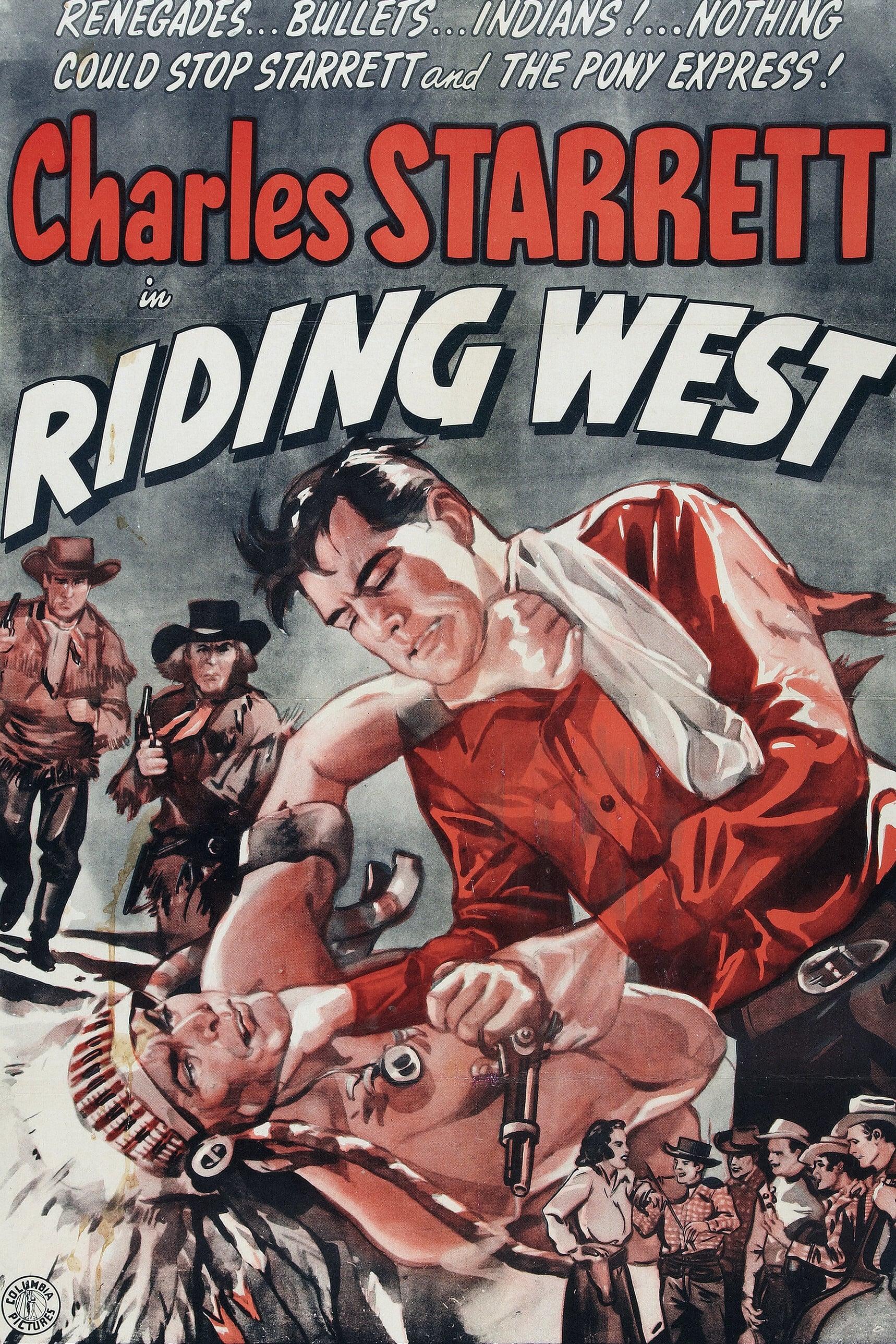 Riding West poster