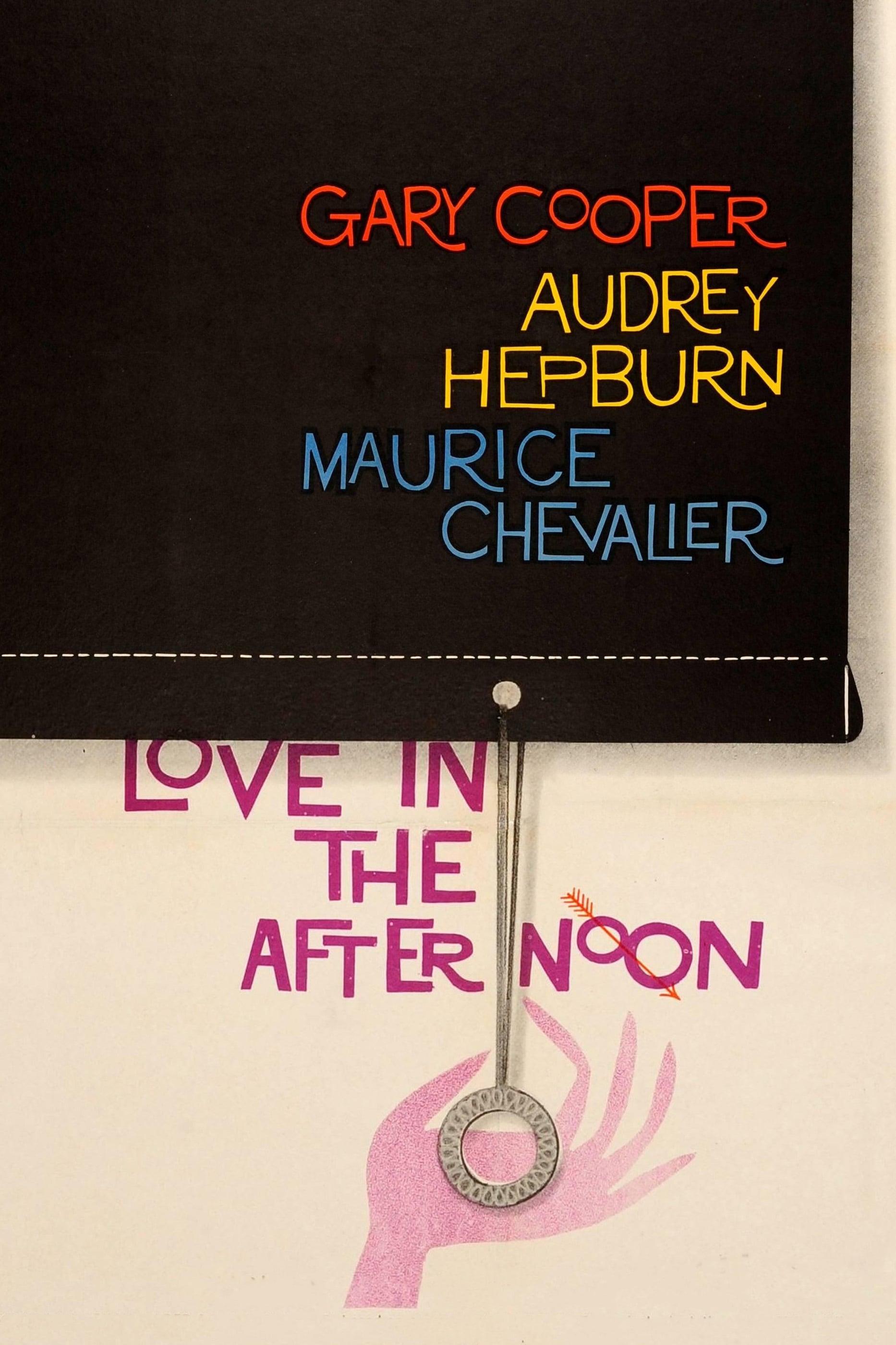 Love in the Afternoon poster