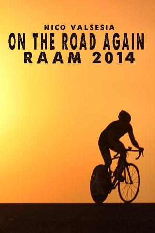 Nico Valsesia - On The Road Again - RAAM 2014 poster