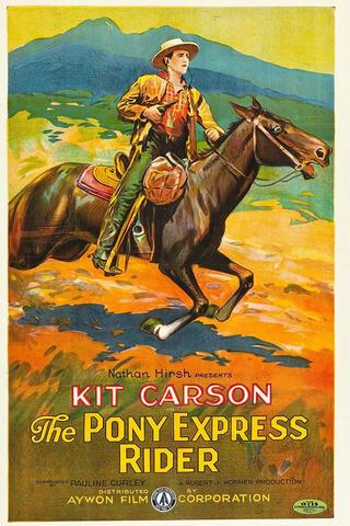 Pony Express Rider poster