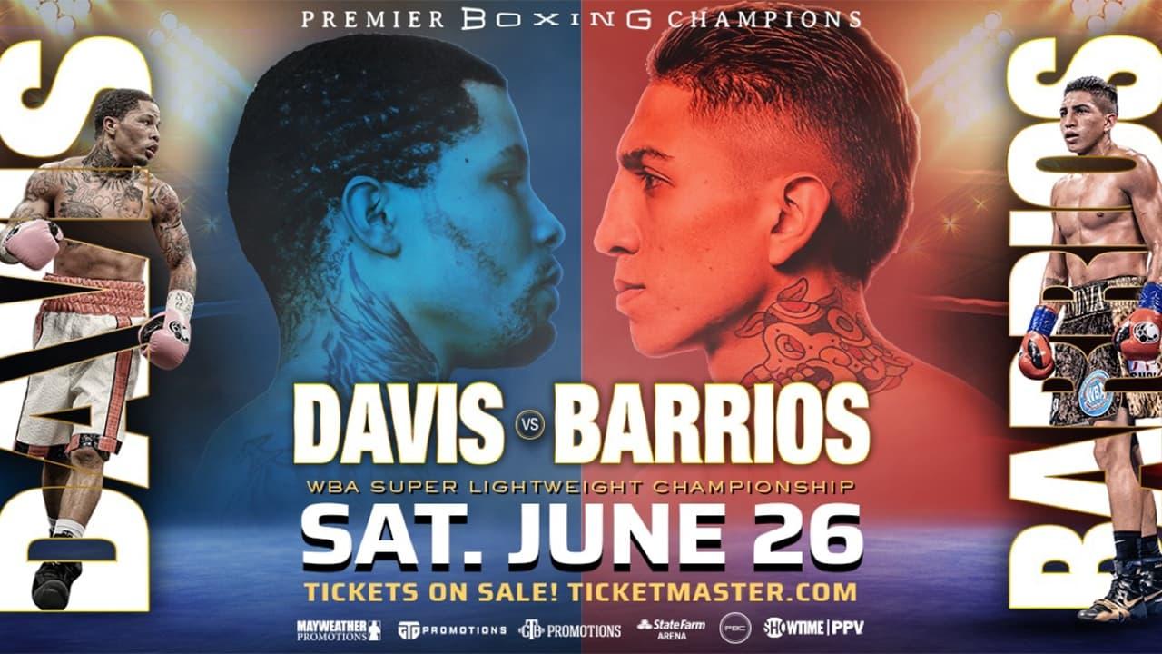 Gervonta Davis vs. Mario Barrios backdrop