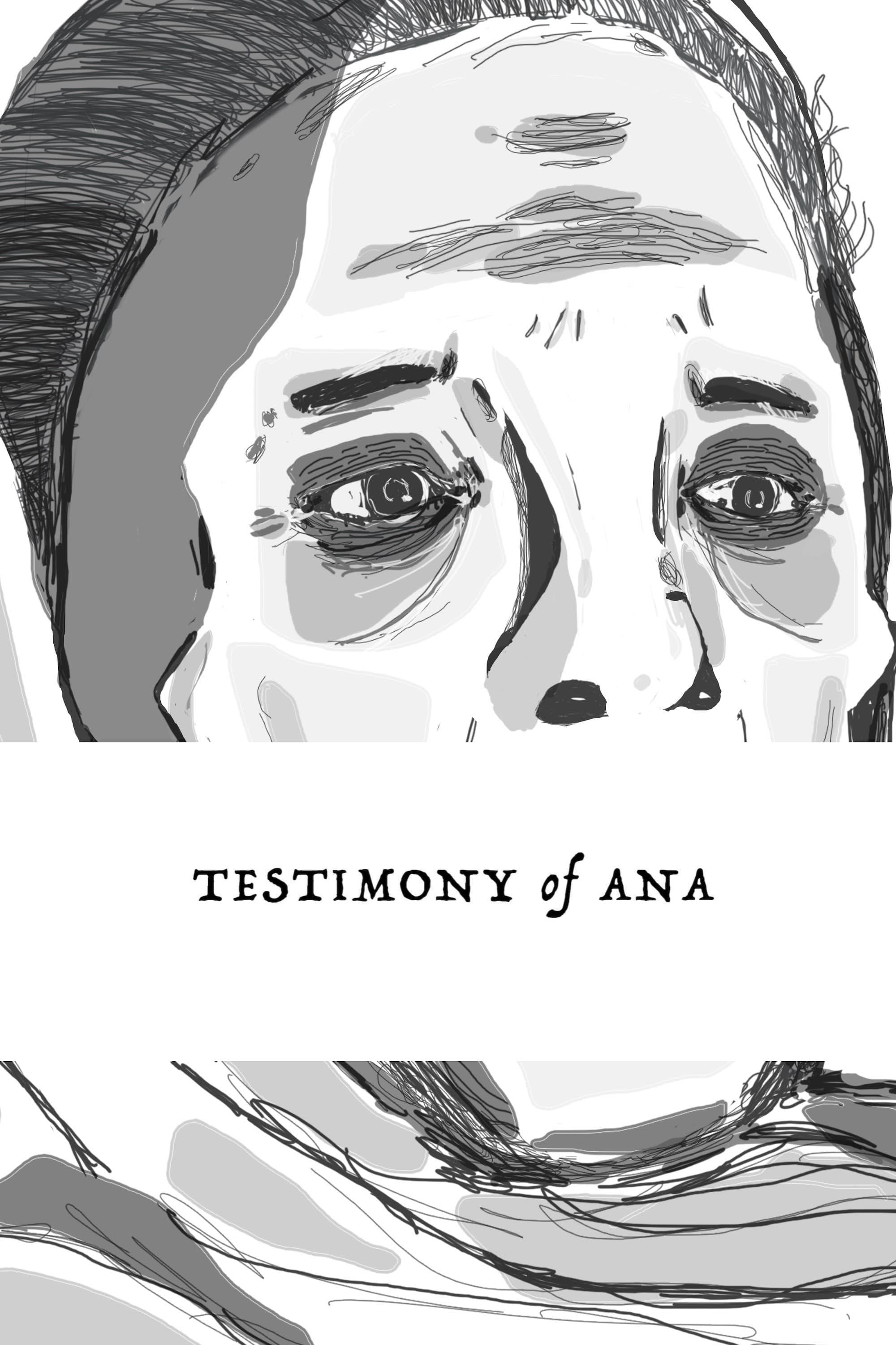 Testimony of Ana poster