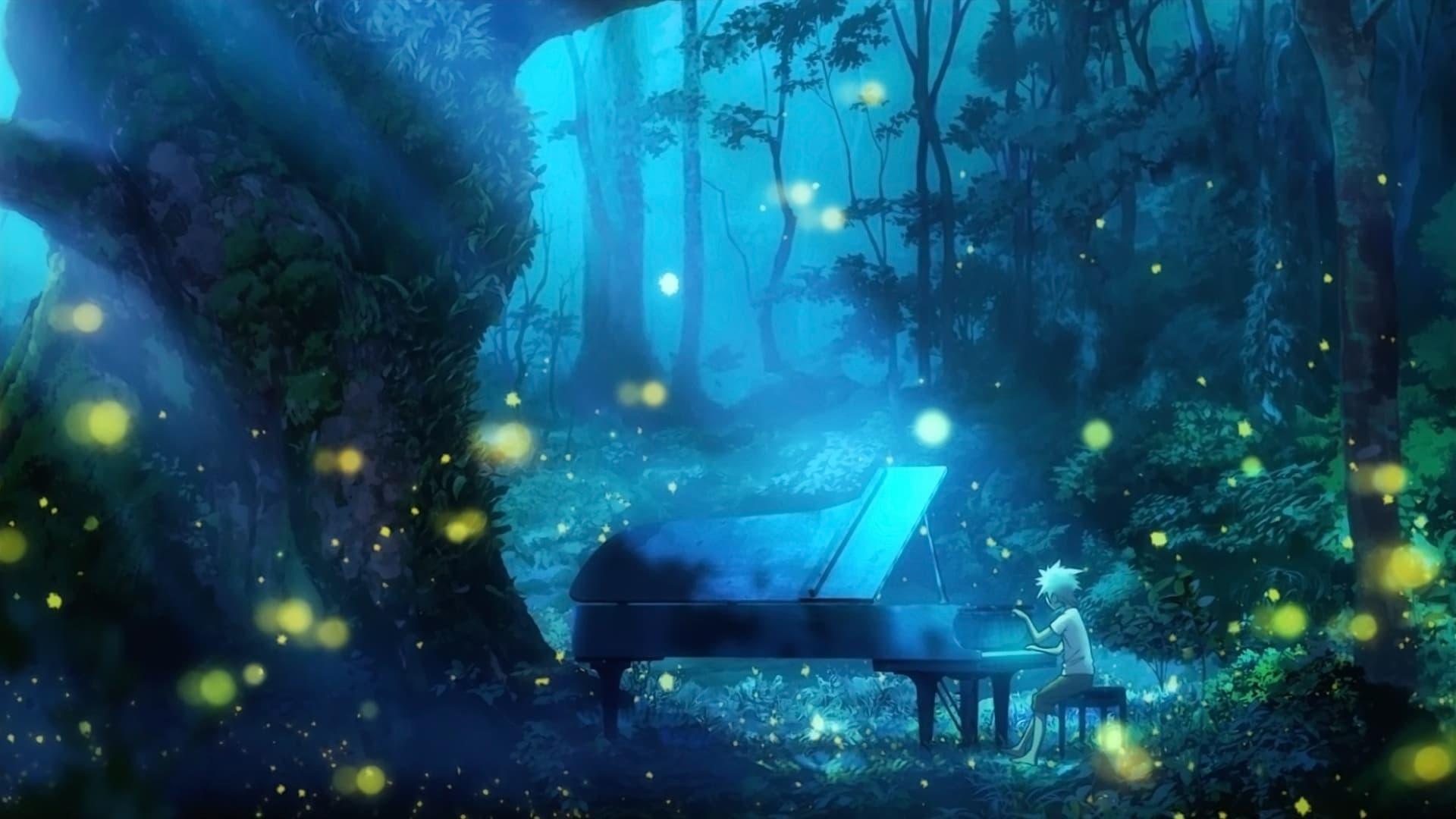 The Piano Forest backdrop