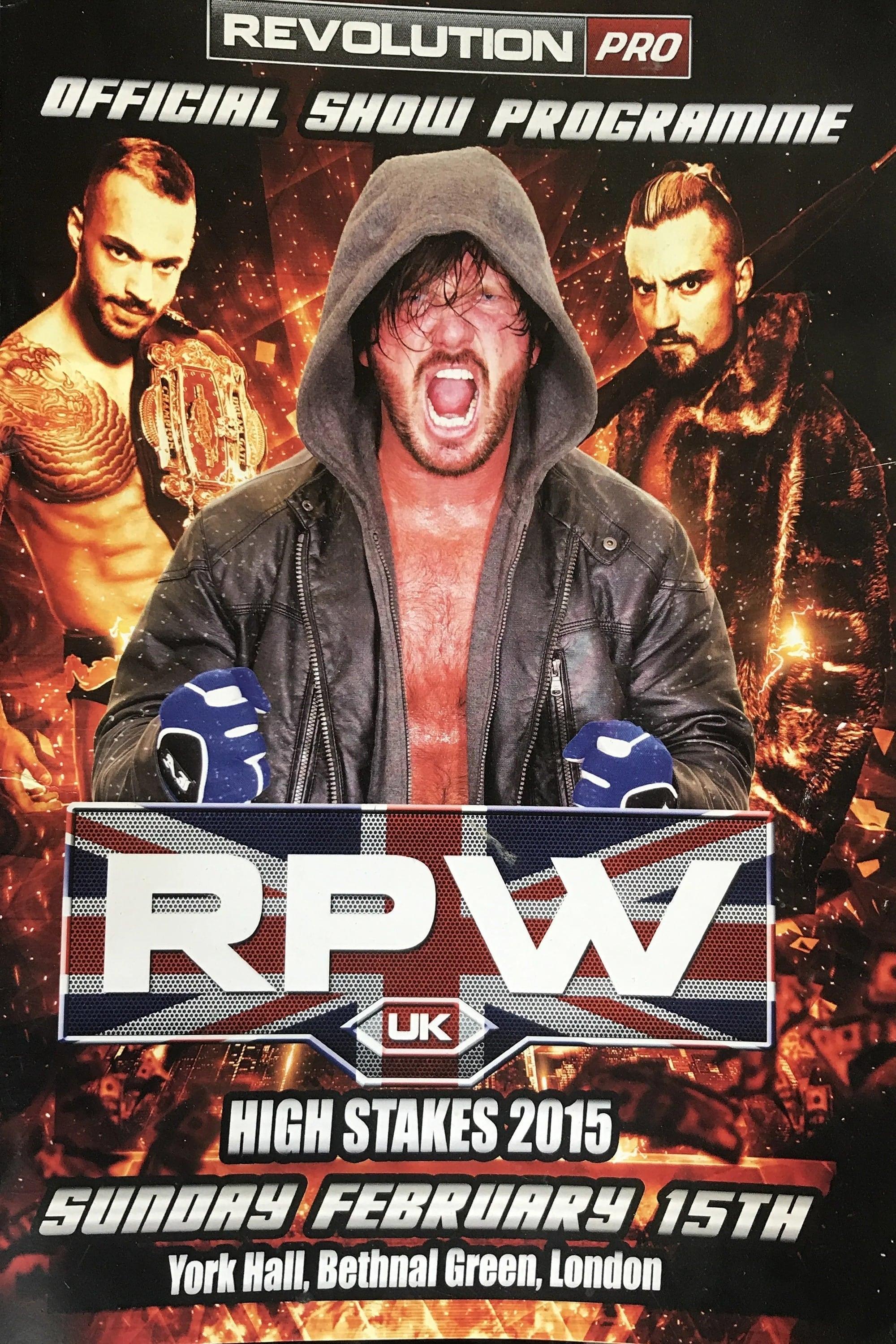 RevPro: High Stakes 2015 poster