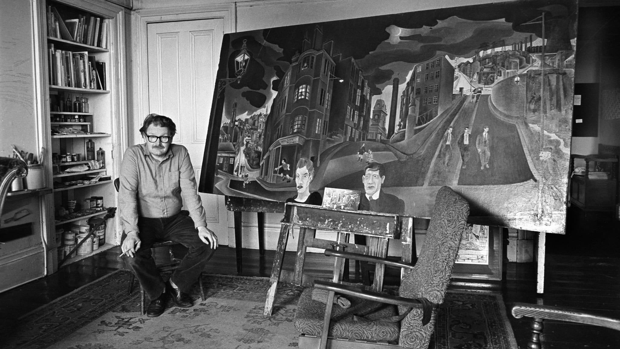 Alasdair Gray: A Life in Progress backdrop