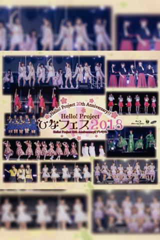 Hello! Project 2018 Hina Fes ~Hello! Project 20th Anniversary!! Premium~ poster