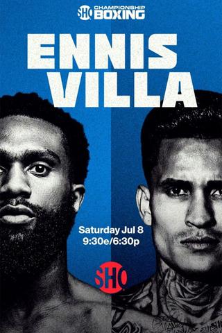 Jaron Ennis vs. Roiman Villa poster