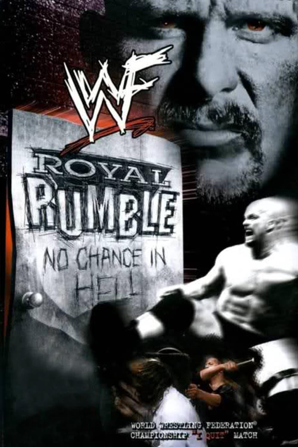 WWE Royal Rumble 1999 poster