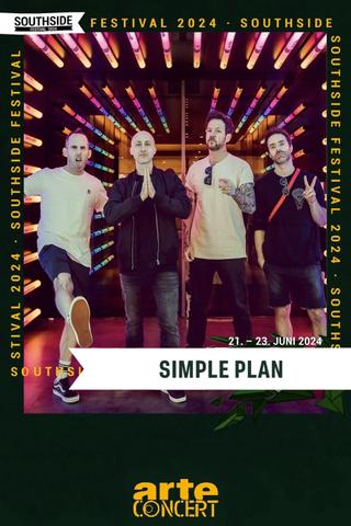 Simple Plan - Southside Festival 2024 poster