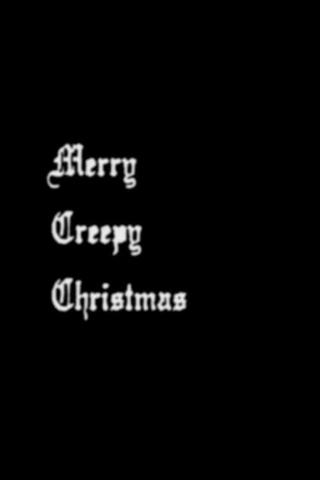 Merry Creepy Christmas poster