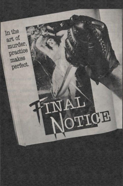 Final Notice poster