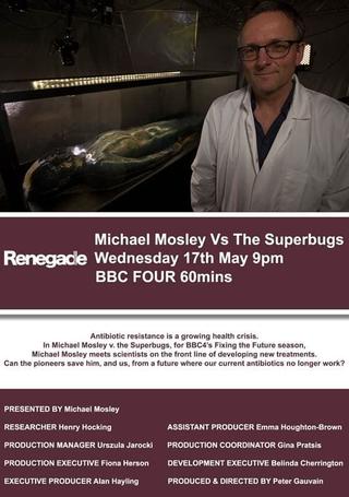 Michael Mosley vs The Superbugs poster
