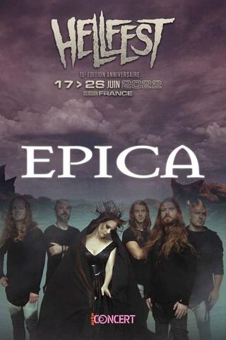 Epica - Hellfest 2022 poster