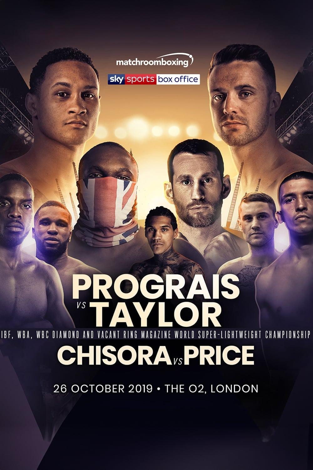 Regis Prograis vs. Josh Taylor poster