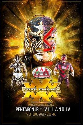 AAA Triplemania XXX: Mexico City poster