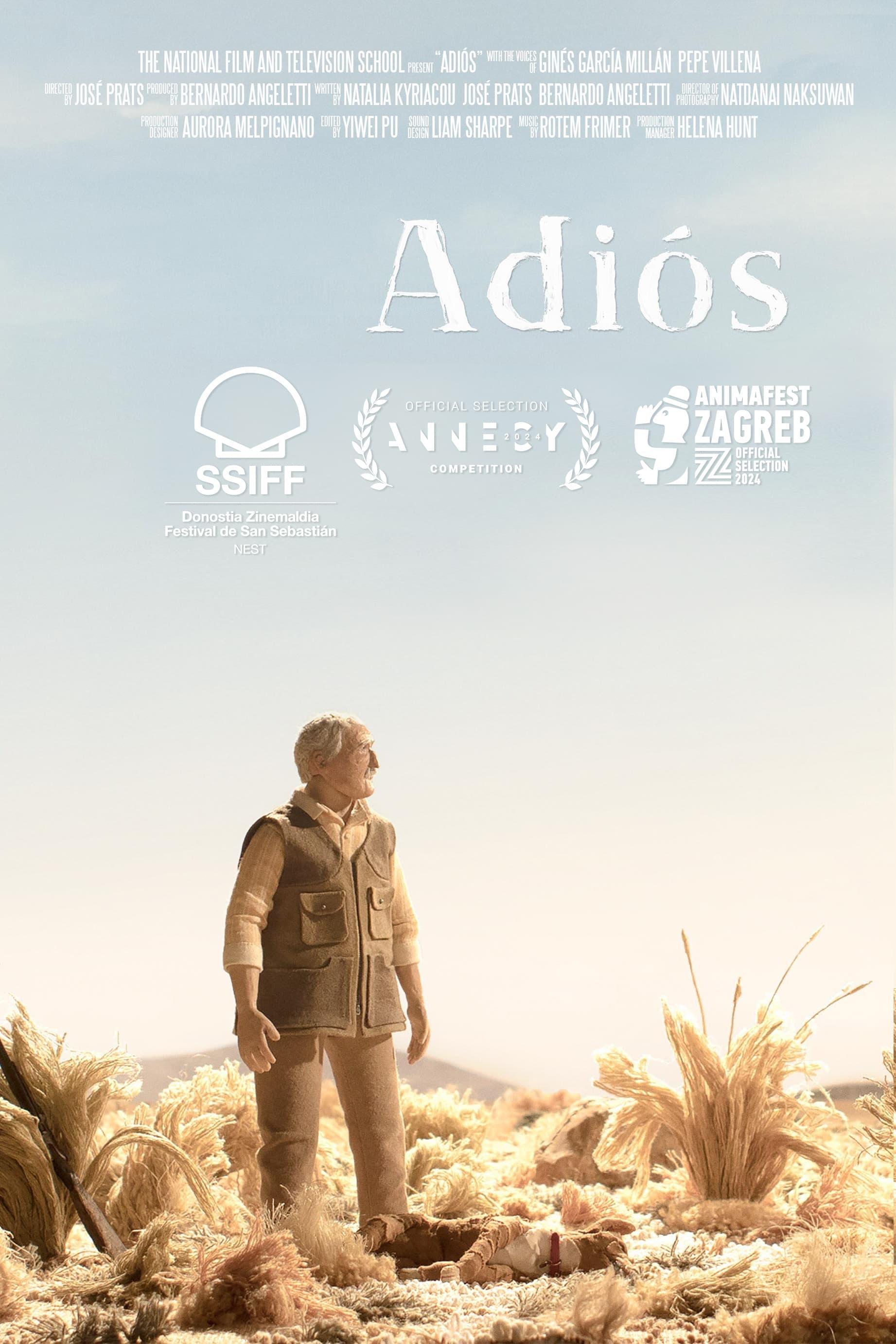 Adiós poster