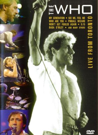 The Who: Live from Toronto poster