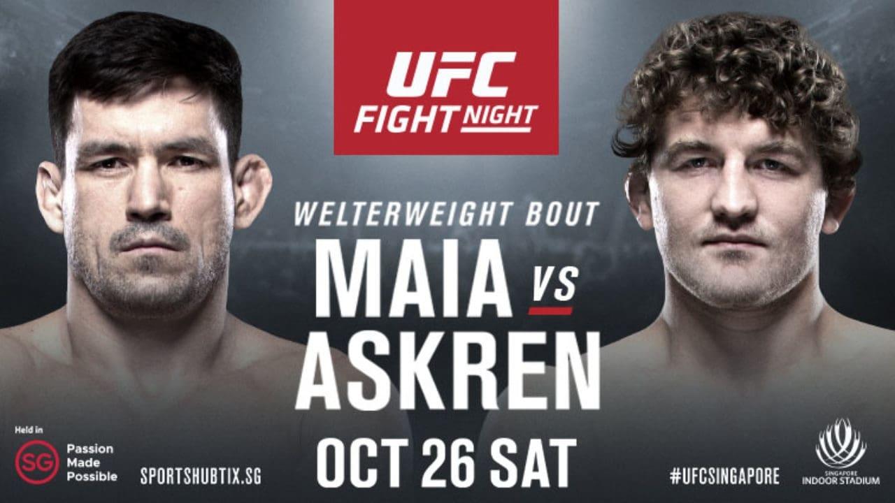 UFC Fight Night 162: Maia vs. Askren backdrop